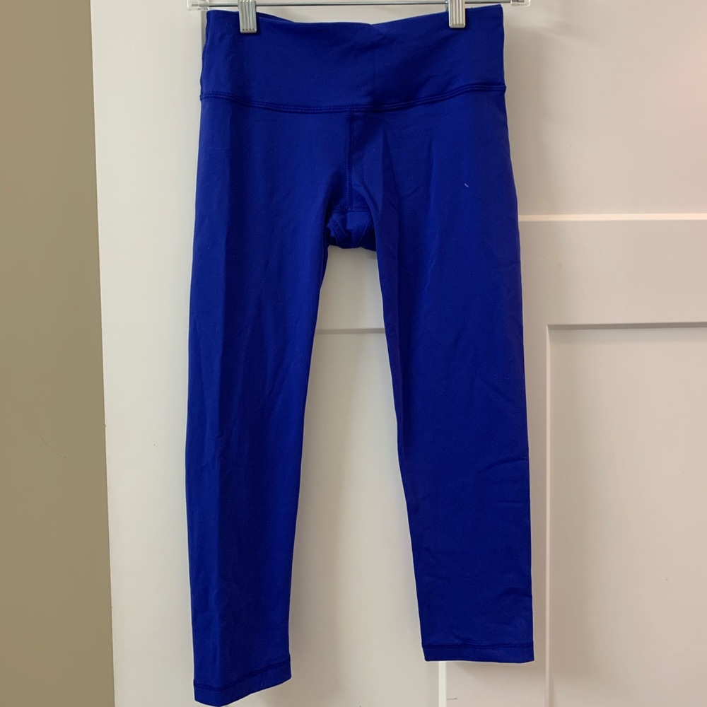 Cropped Cobalt Blue leggings